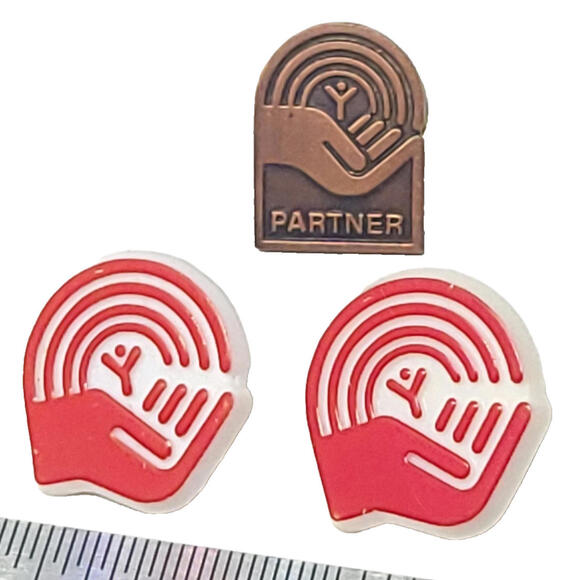 Other - United Way Partner Lapel  Hat Pin. Pinback Plastic Pin Lot